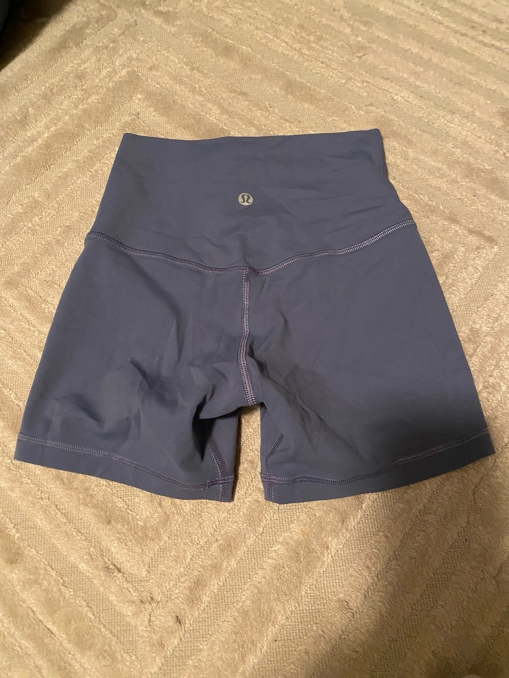 lululemon athletica High-Rise Blue Bike Shorts